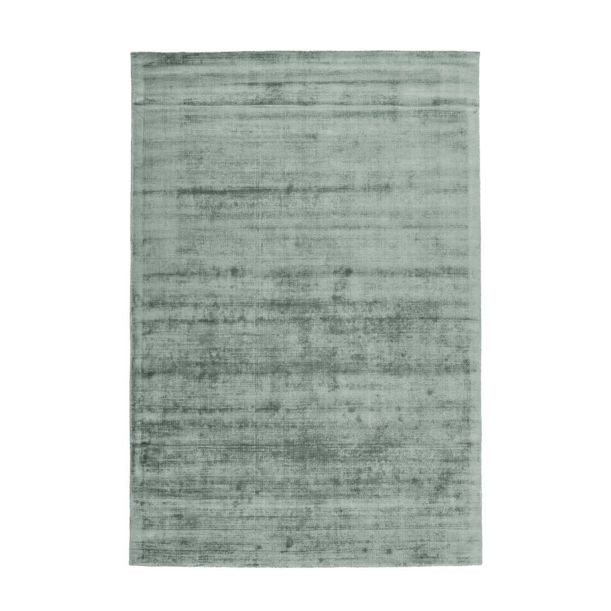 LUXOR - Tapis moderne en Viscose Bleu ciel 160x230 cm
