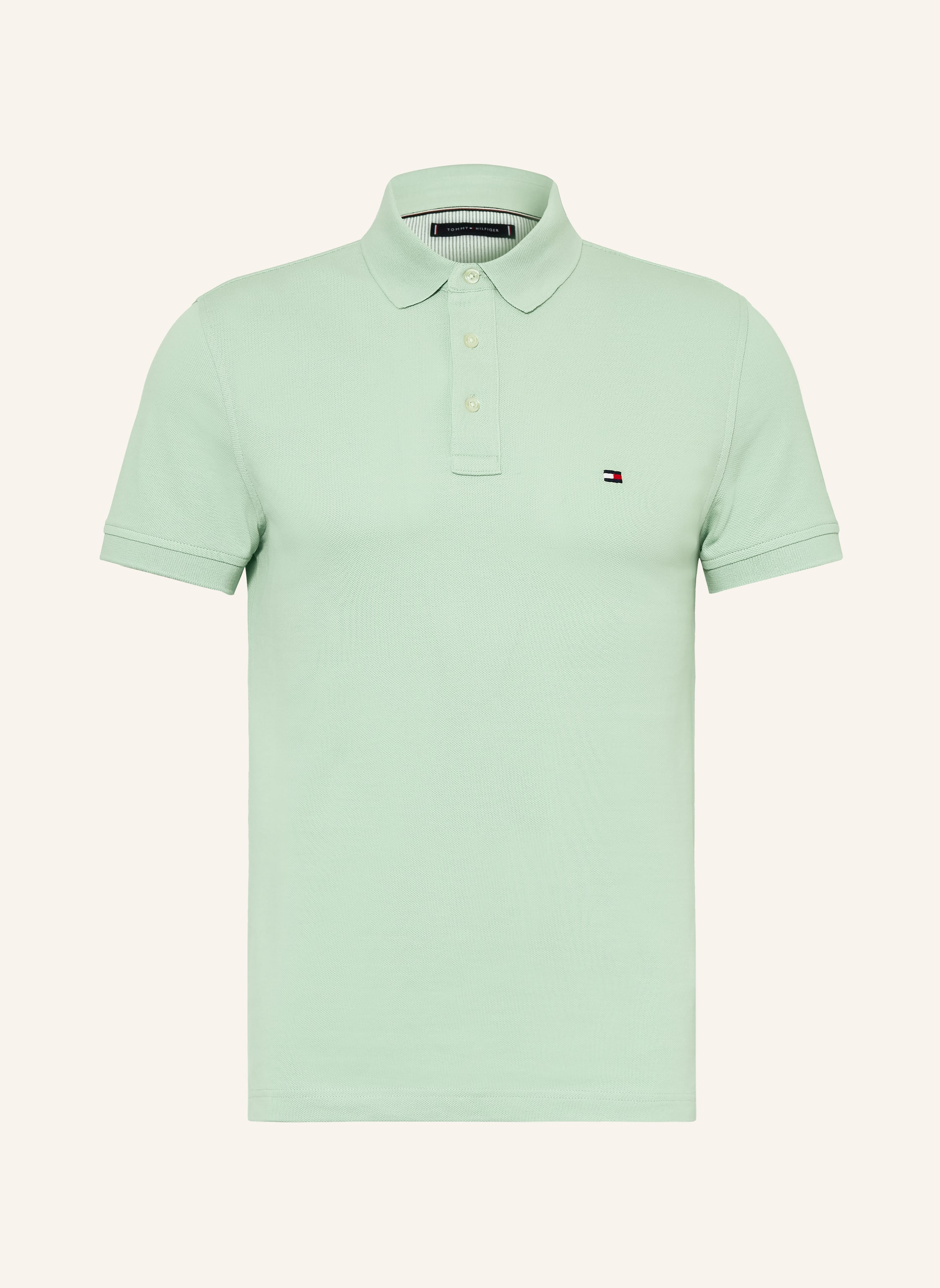 TOMMY HILFIGER Piqué-Poloshirt Slim Fit