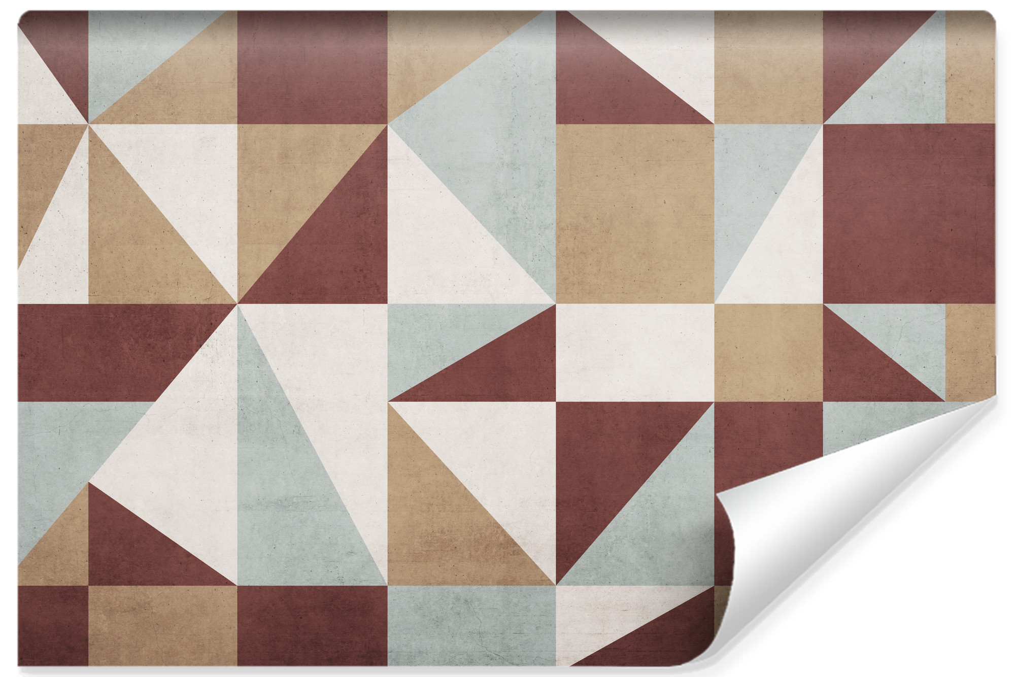 Fototapeta Geometryczna Abstrakcja Retro 135x90cm
