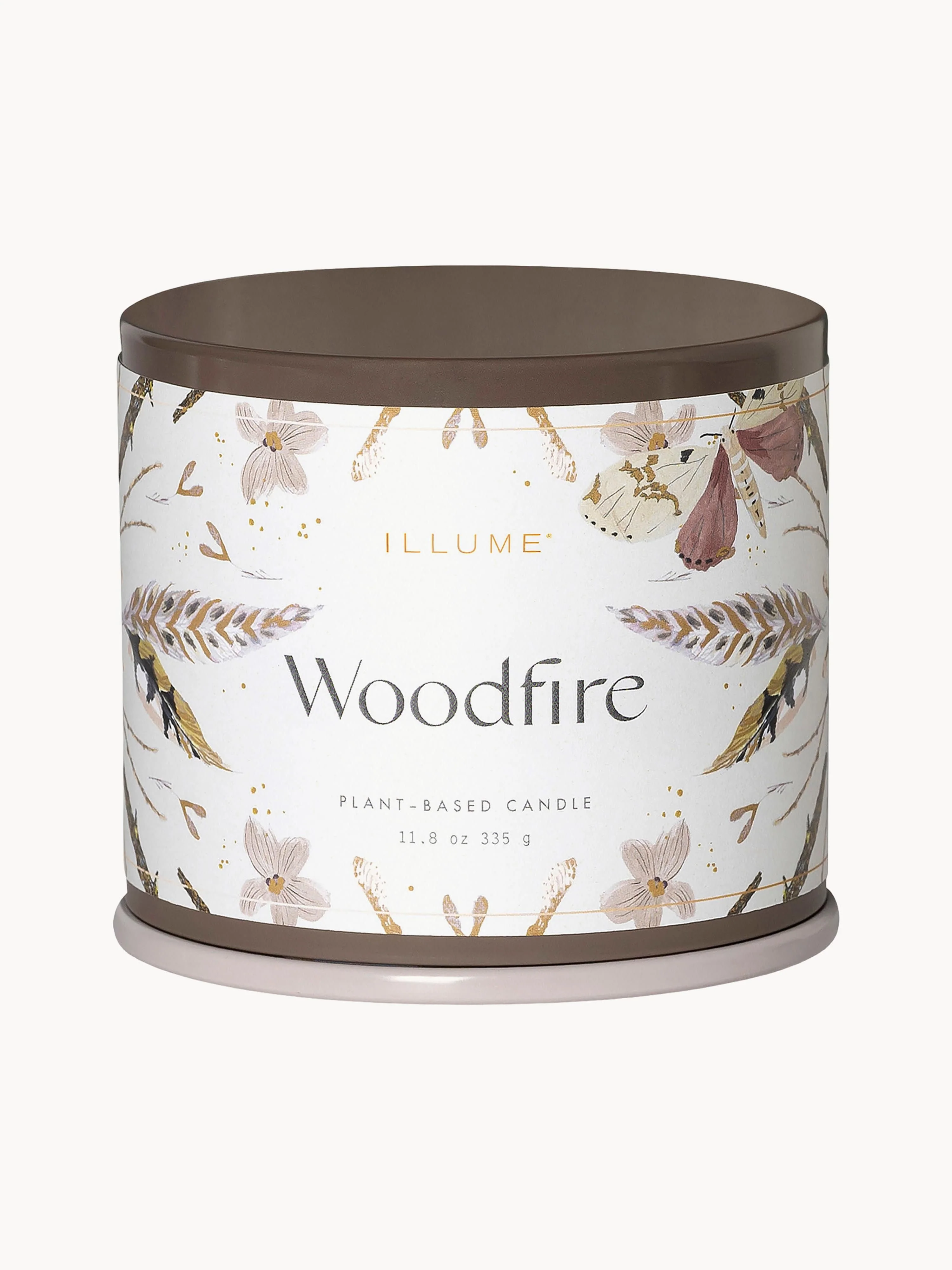 Duftkerze Vanity Tin (Zedernholz, Wildleder & Amber)