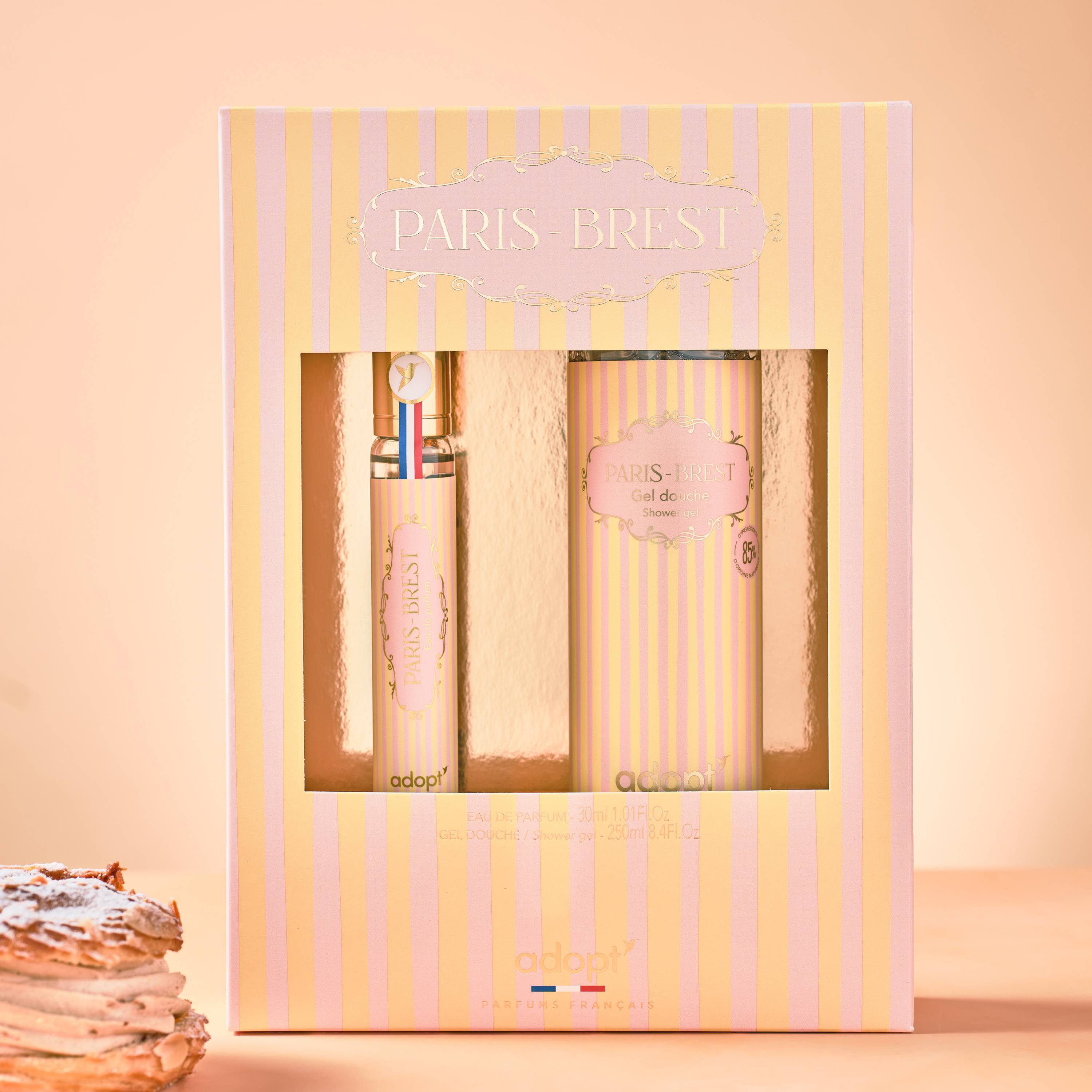 Paris-BrestCoffret eau de parfum 30 ml   gel douche 250 ml