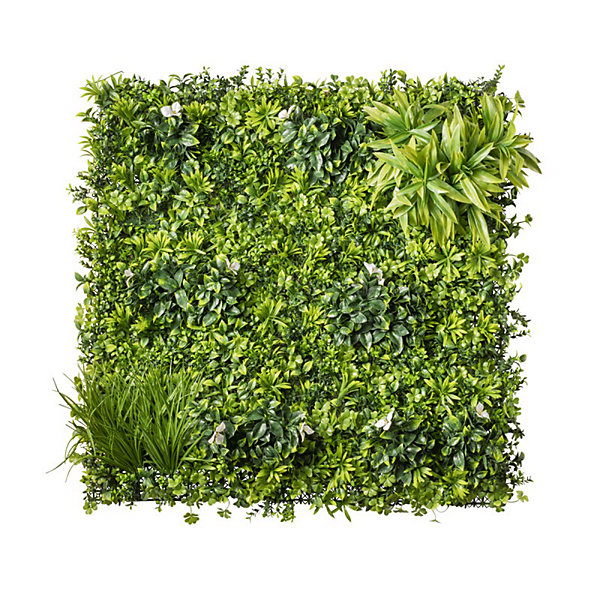 Mur végétal artificiel extérieur et intérieur 1m x 1m Liseron