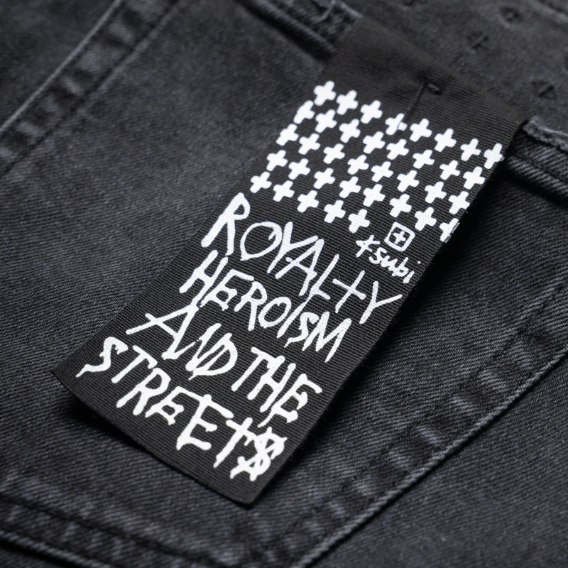 Ksubi Chitch Roadhouse Repair Denim Pant - Black