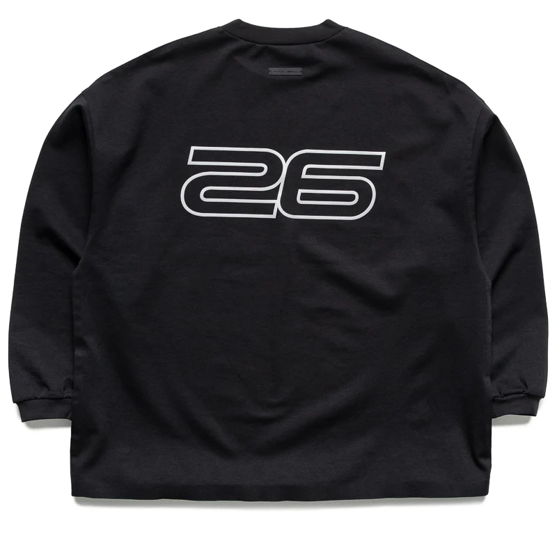 Fear Of God Essentials Ponte 90's L/S Tee - Vintage Black