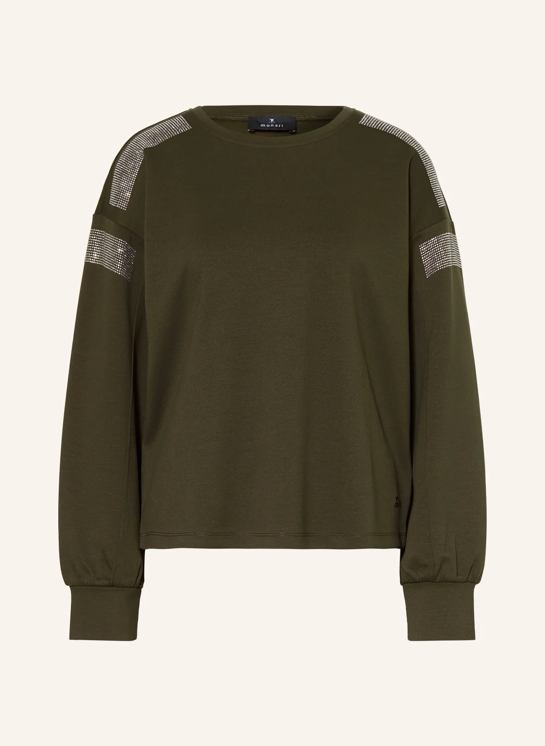 monari Longsleeve mit Schmucksteinen