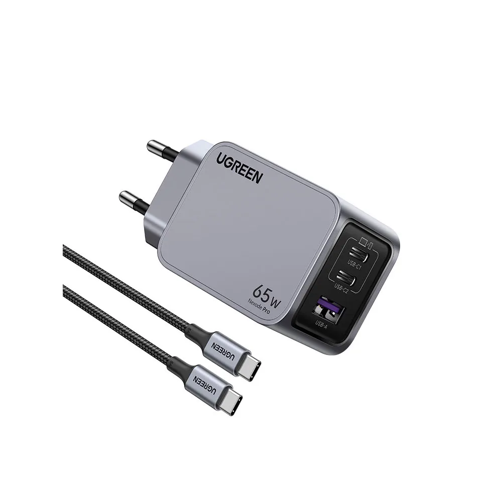 Ugreen X755 USB-A and USB-C wall charger