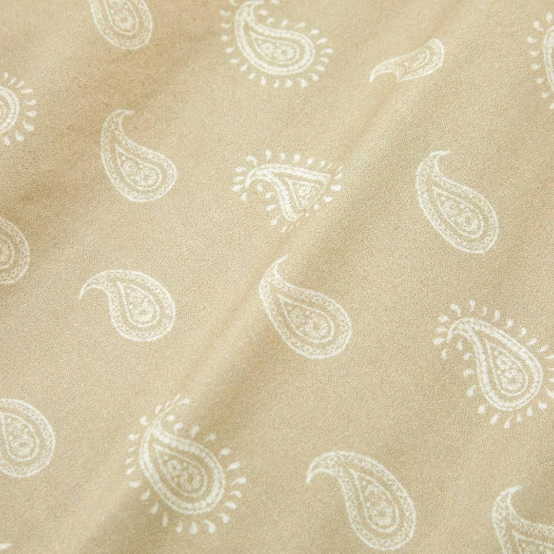 FN SARI - Housse de couette en percale de coton organic 155x220 cm sable