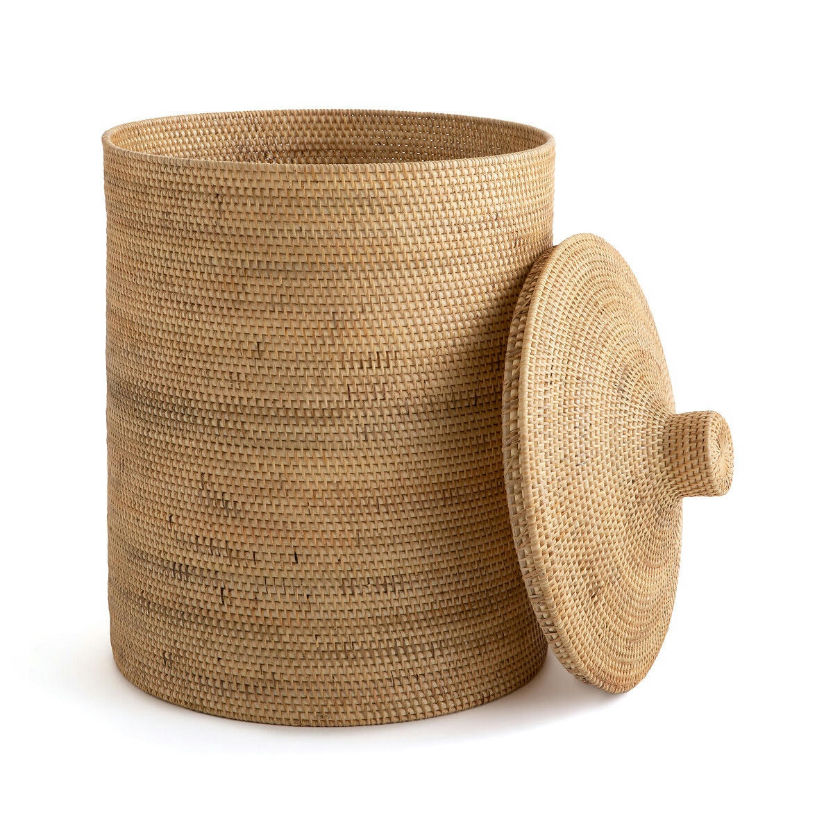 Panier en rotin et bambou tressé, Mirella