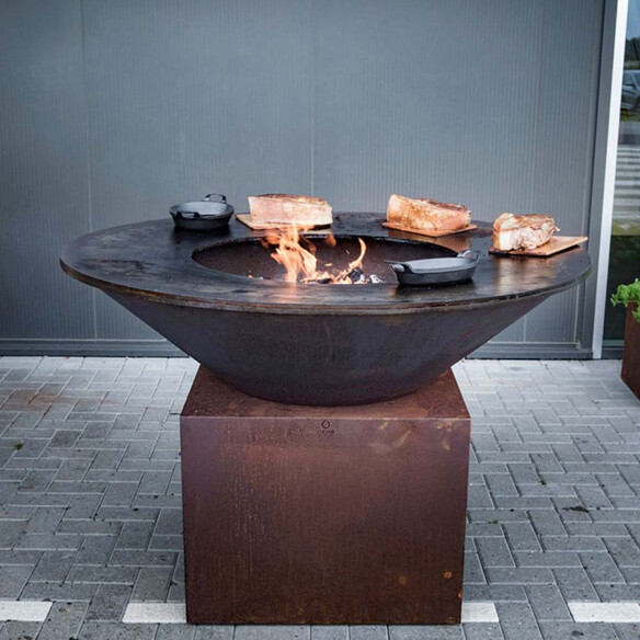 Brasero plancha OFYR XL Classic Corten