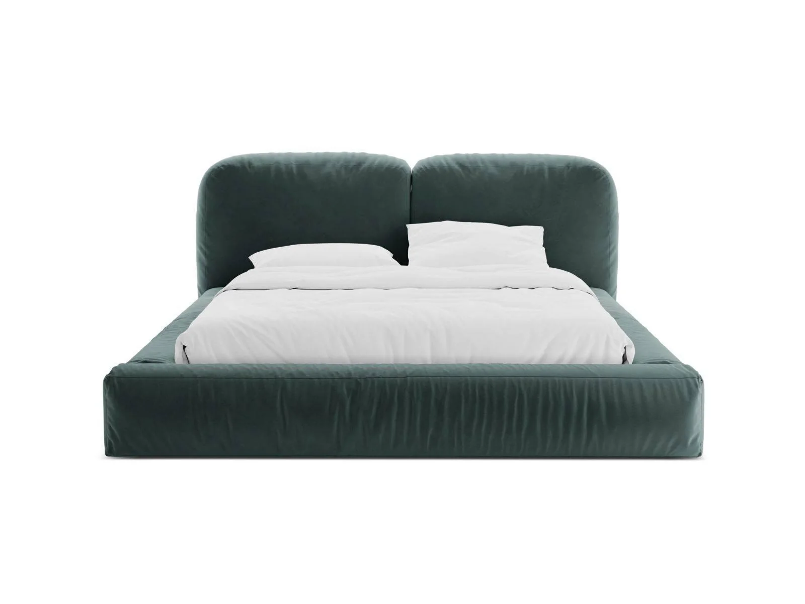 Bedframe Martina velvet 140 x 200 met opbergruimte