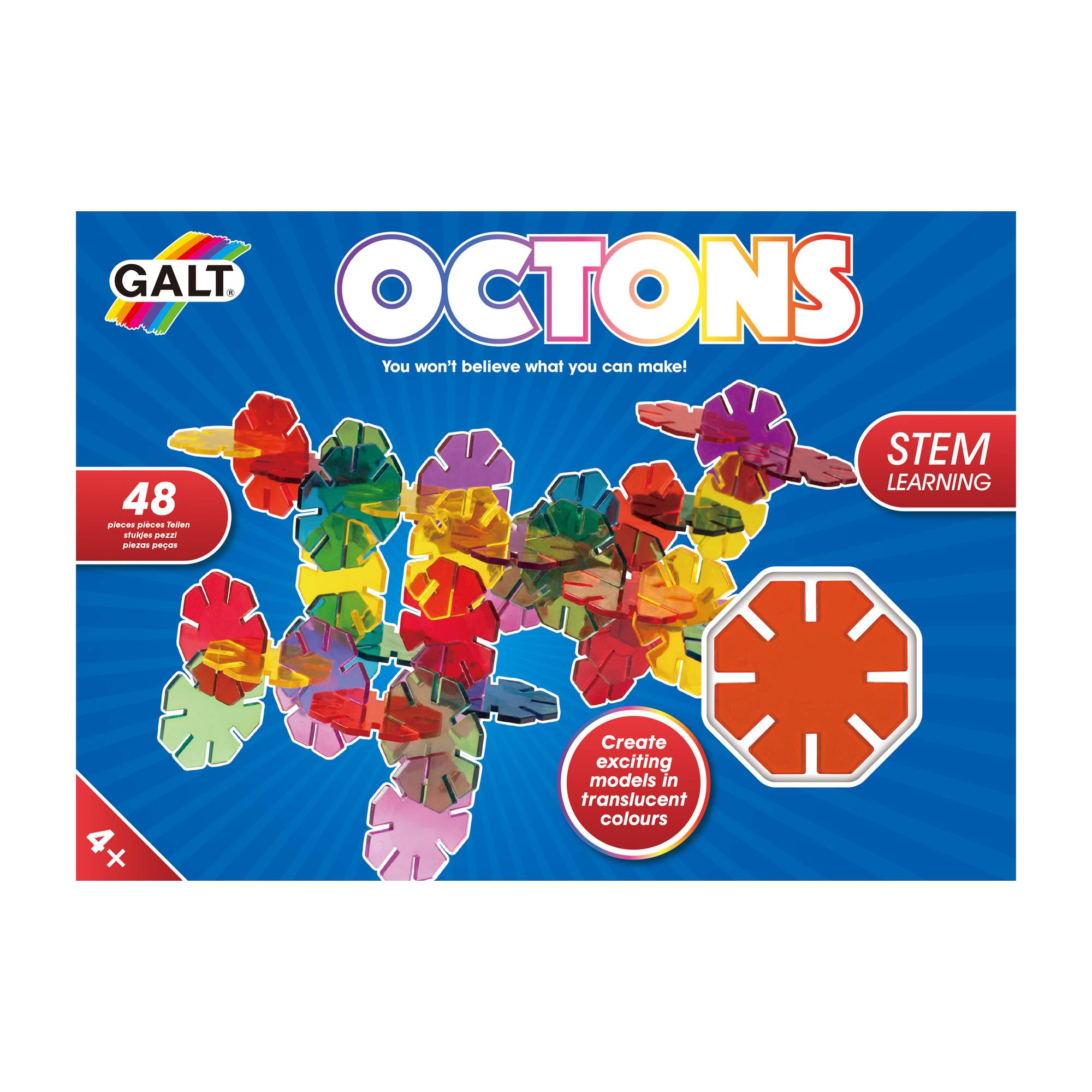 Galt Octons 48 Pieces
