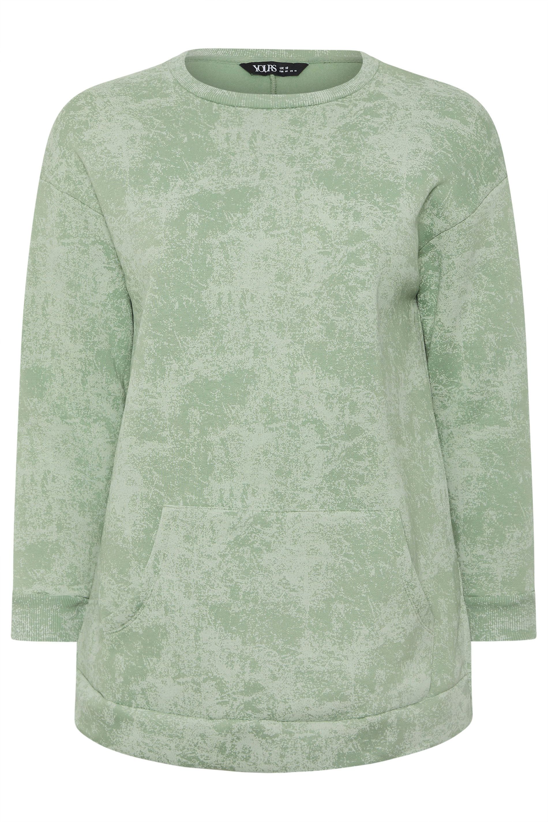 Yours Abstract Pocket Sweatshirt