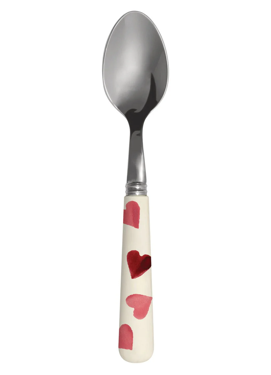 Pink Hearts Set Of 4 Spoons