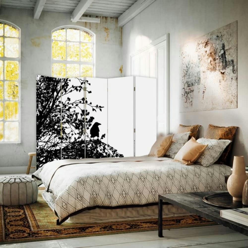 - Paravent - Cloison Forest Silhouette cm 180x170 (5 volets)