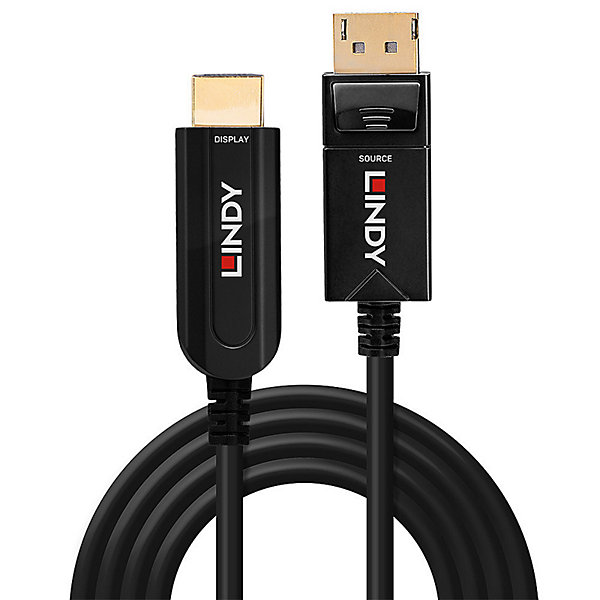 Câble Hybride Fibre DisplayPort 30 m LINDY