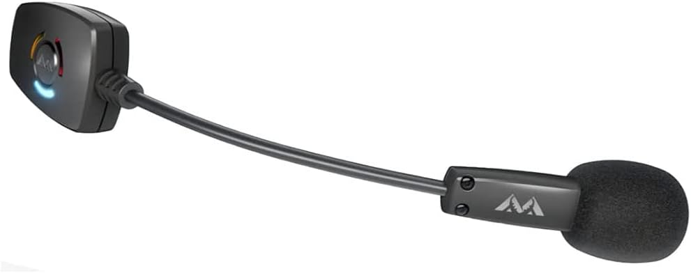 Antlion Audio ModMic Wireless Attachable Boom Microphone for Headphones - Compatible with PC  Mac  Linux  PS4  Any USB A Type