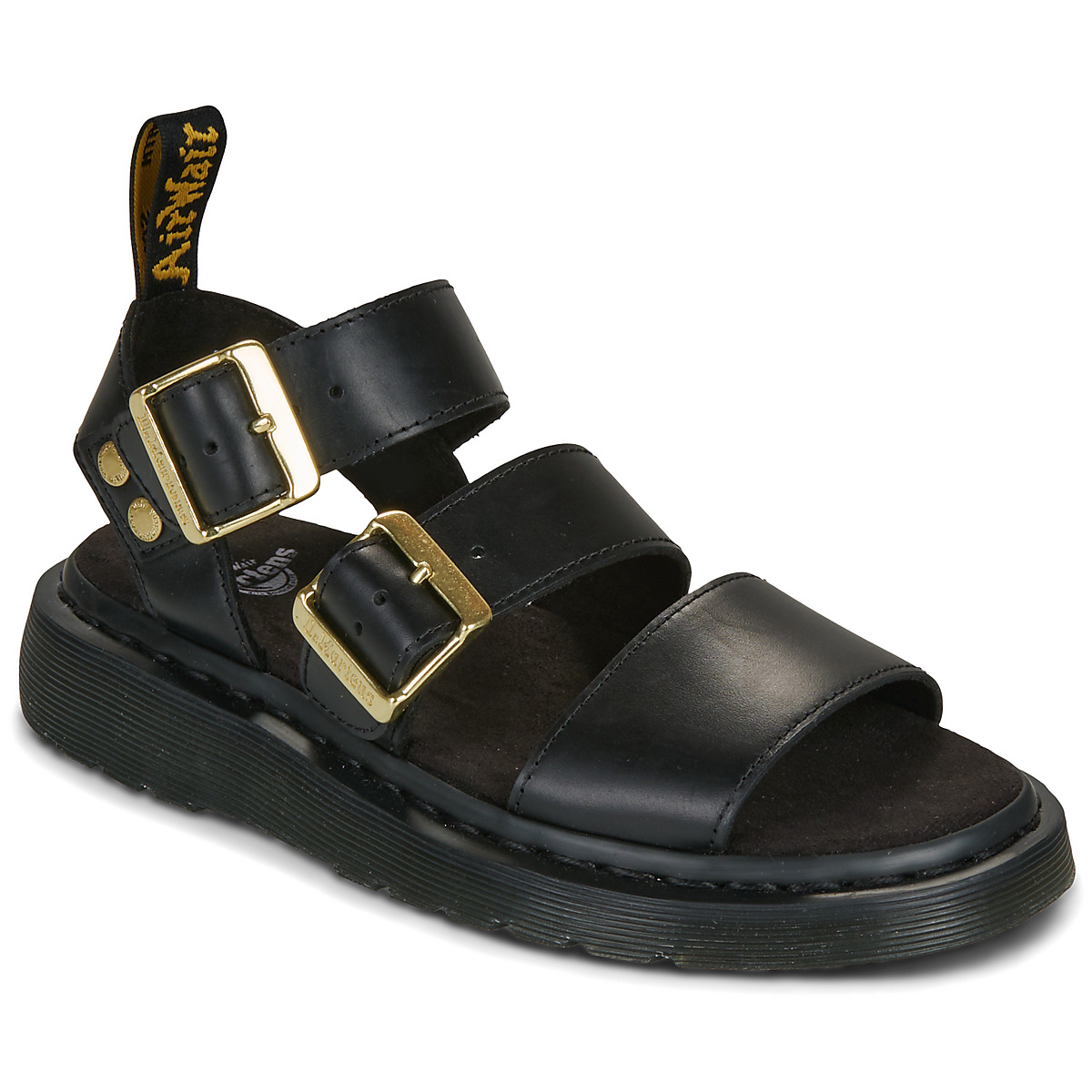 Dr. Martens - Gryphon Strap Sandal Black Atlas - Black
