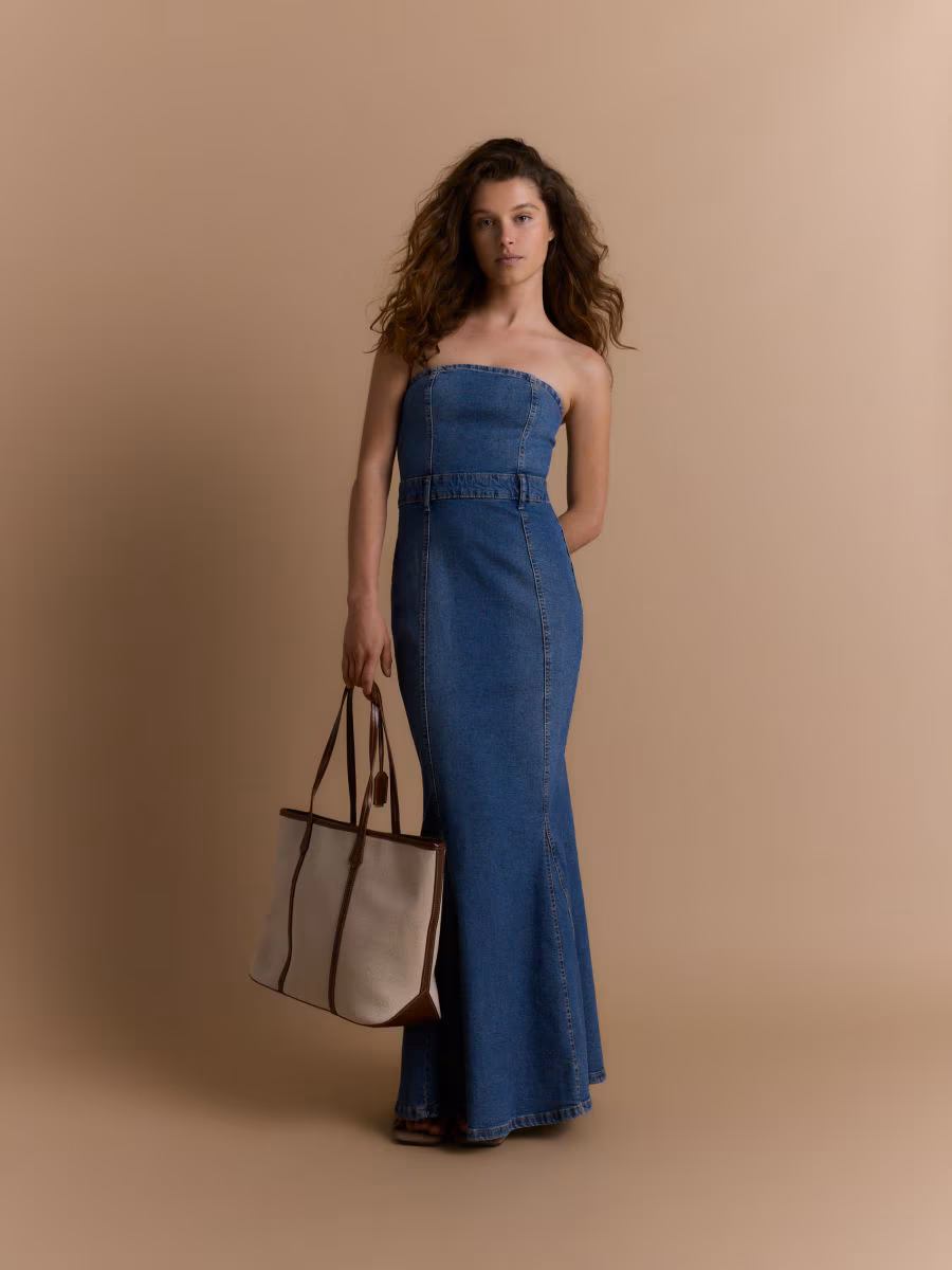 Jacquard Shopper Bag