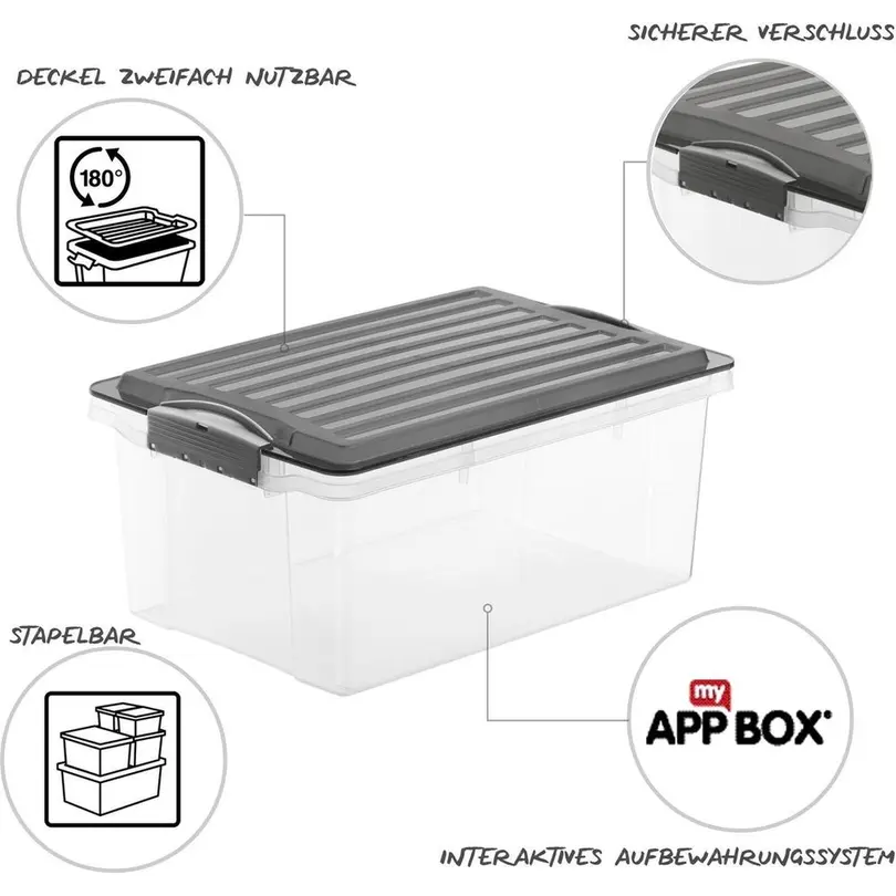 Aufbewahrungsbox Compact A4
