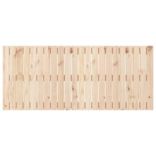 NNEVL Wall Headboard 140x3x60 cm Solid Wood Pine