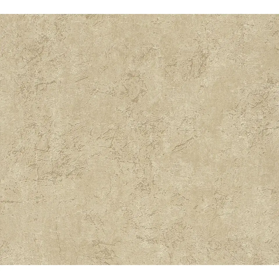 Livingwalls behang betonlook bruin - 53 cm x 10.05 m