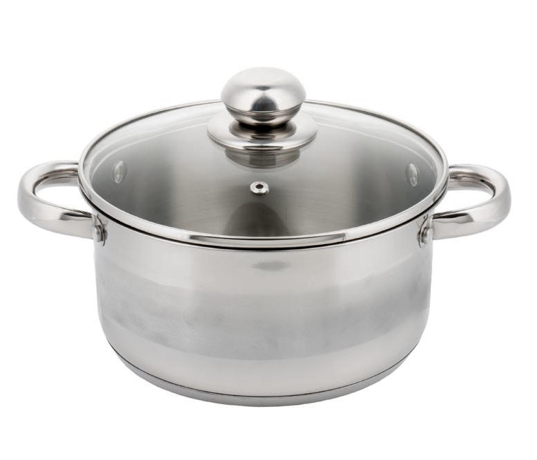 Garnek stalowy na indukcję gaz 1.0L 14cm INDUKCJA KINGHOFF