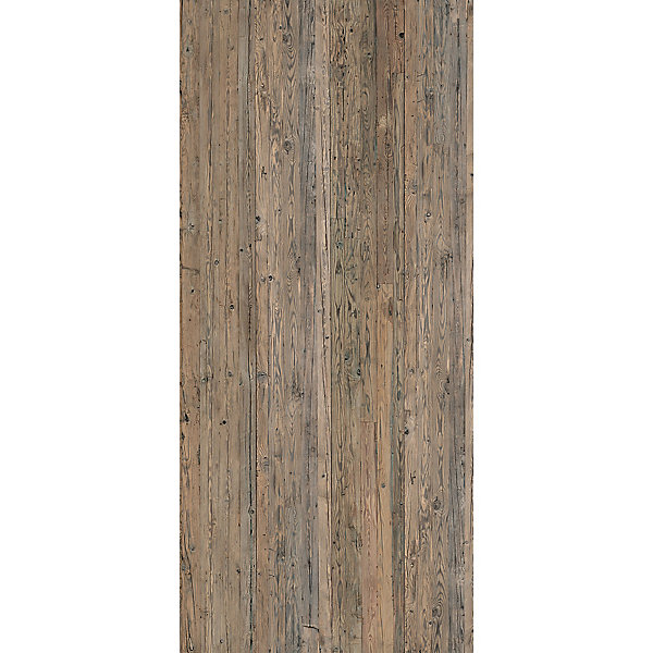 Panneau mural salle de bains 100 x 210 cm, Schulte DécoDesign Décor, bois veilli