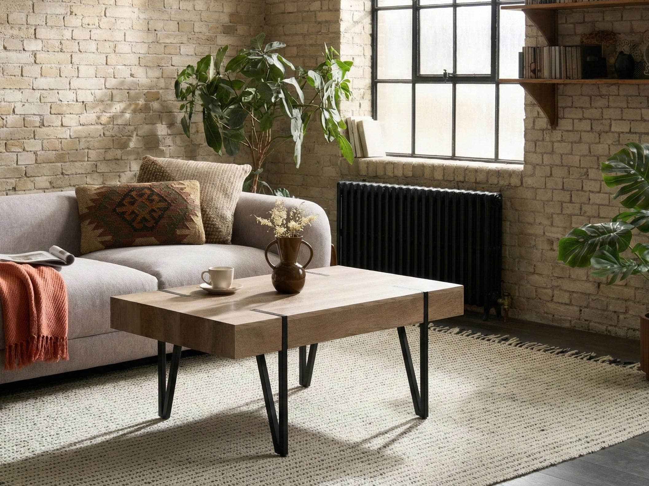 Coffee Table ADENA Dark Brown