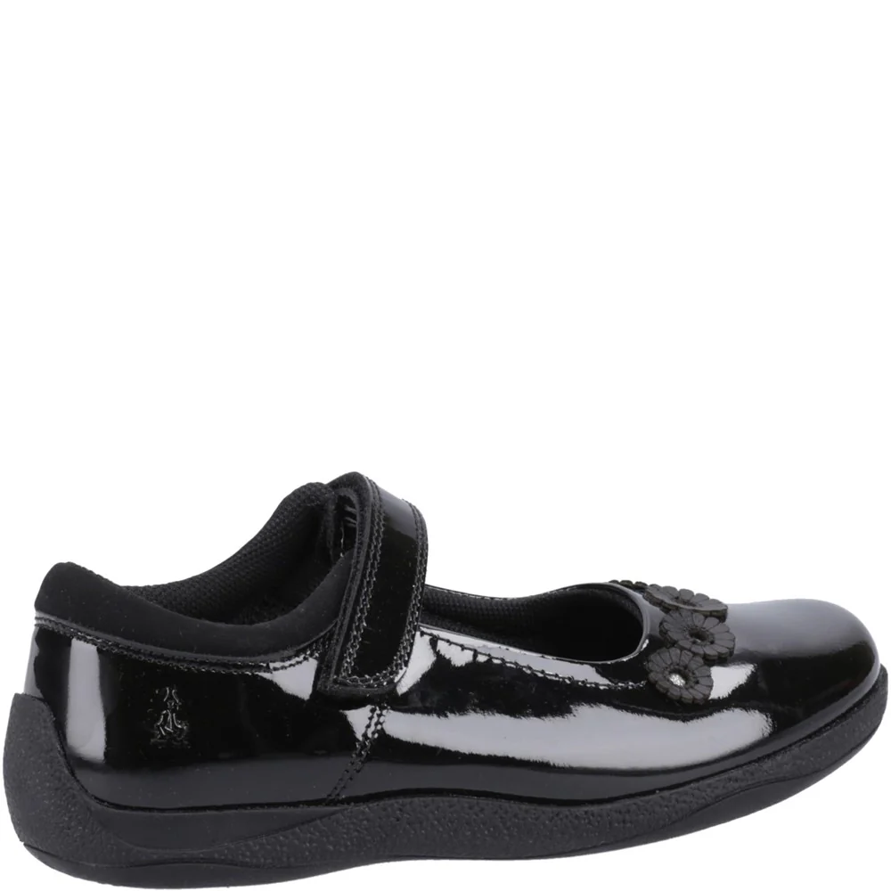 Hush Puppies Christina Patent Senior School Shoes