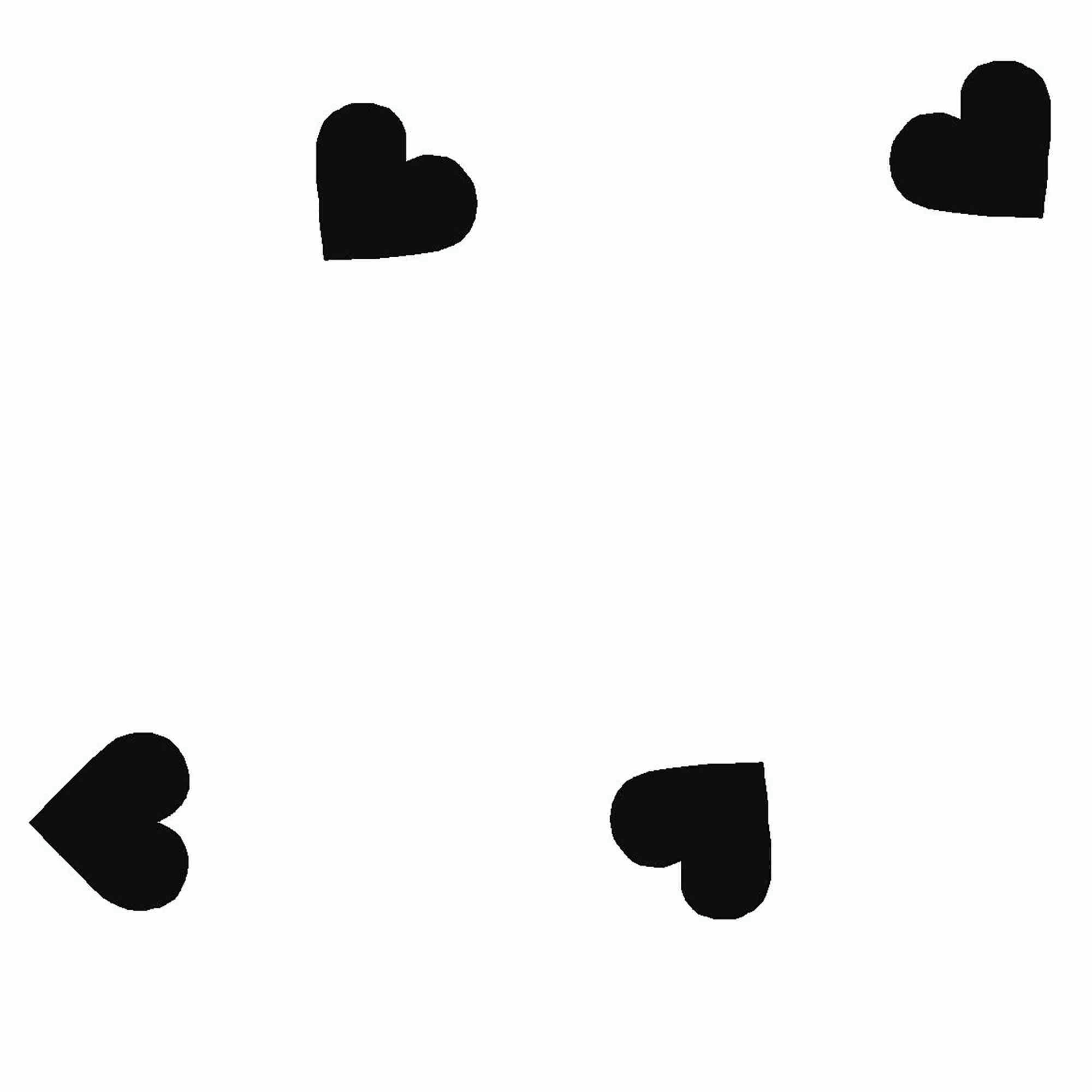 AMORE BLANCO - Nappe imprimée blanc avec traitement anti-taches en coton 140x300 cm