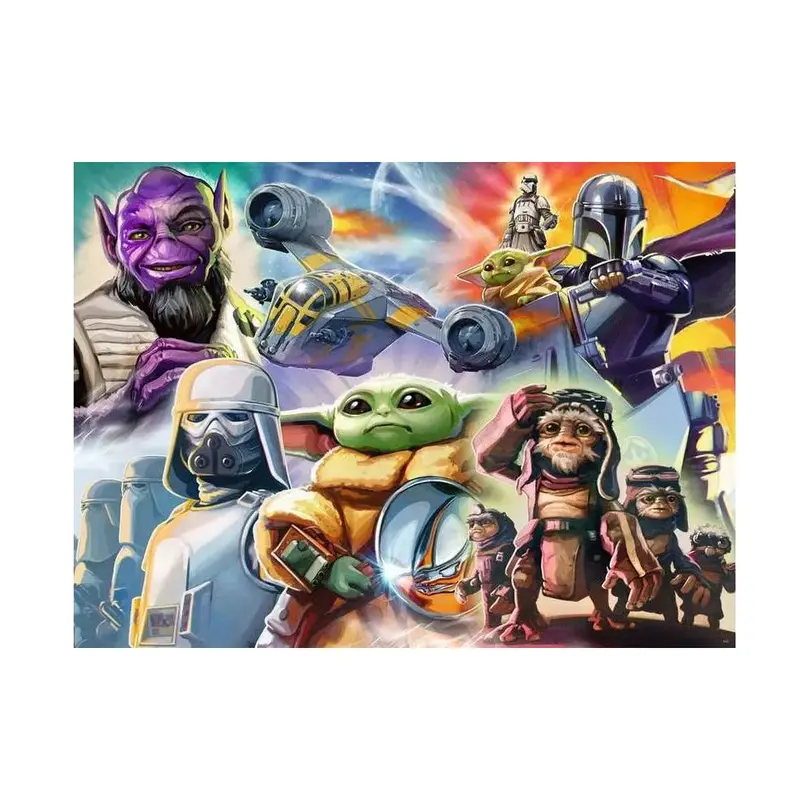 Puzzle The Mandalorian und Grogu