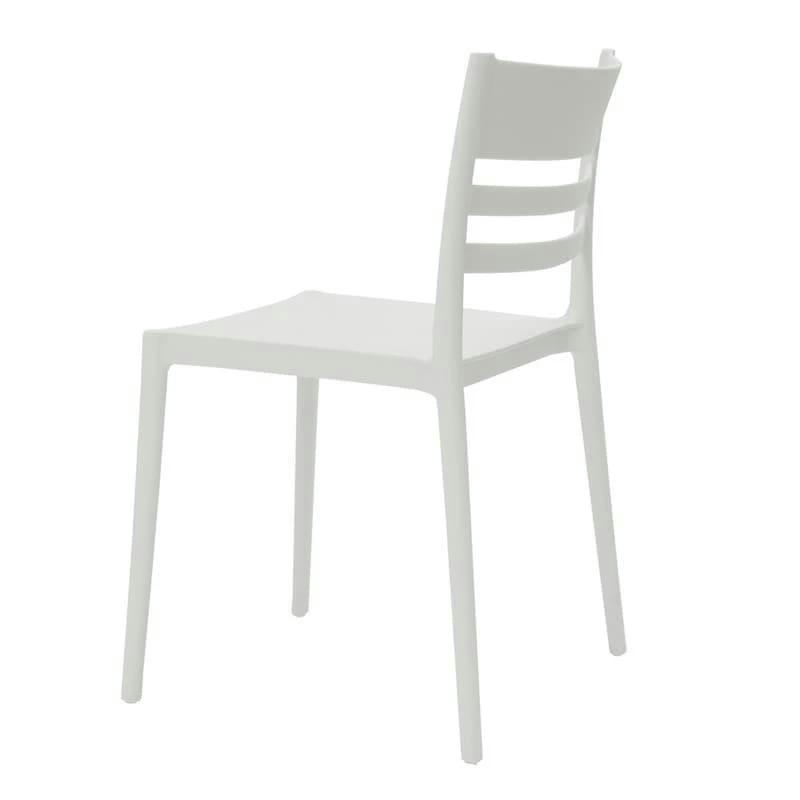 GIADA - Chaises de jardin en résine - Ensemble de 4