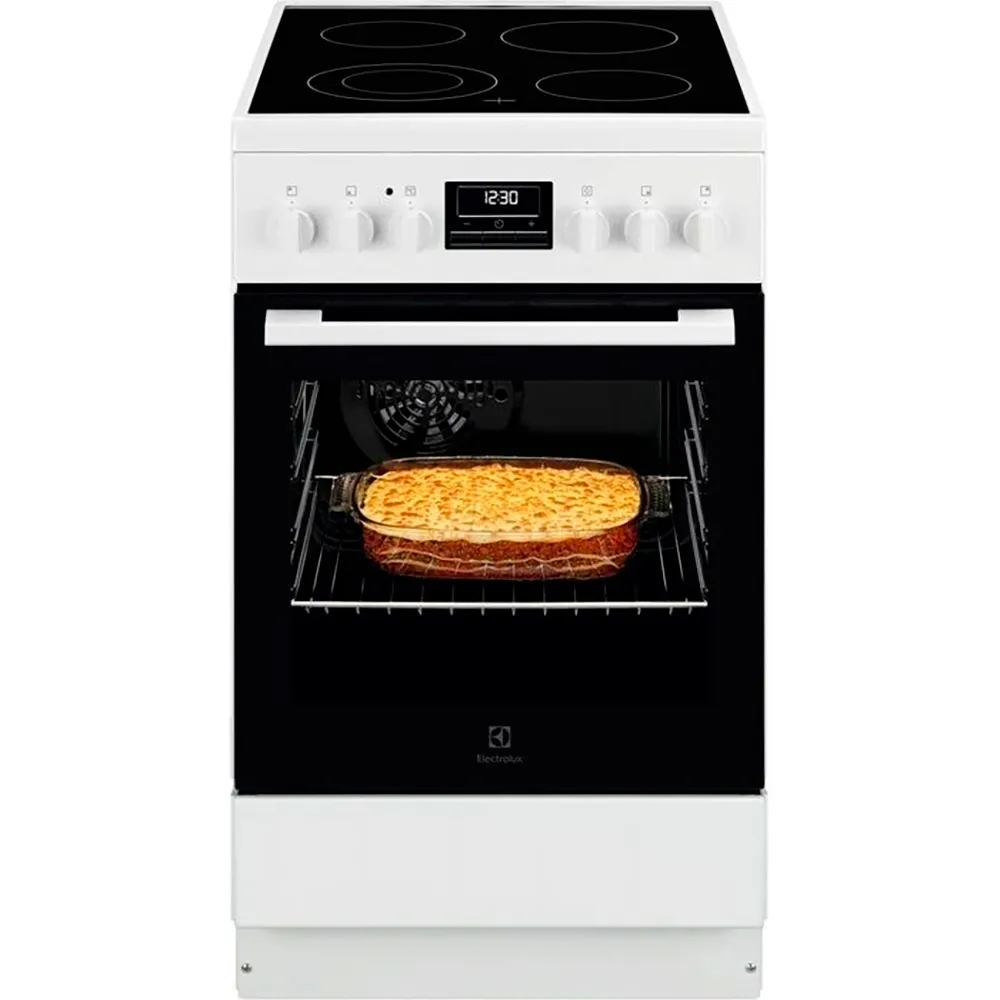 Electrolux LKR540266W Vitroceramic Kitchen With Oven 4 burners