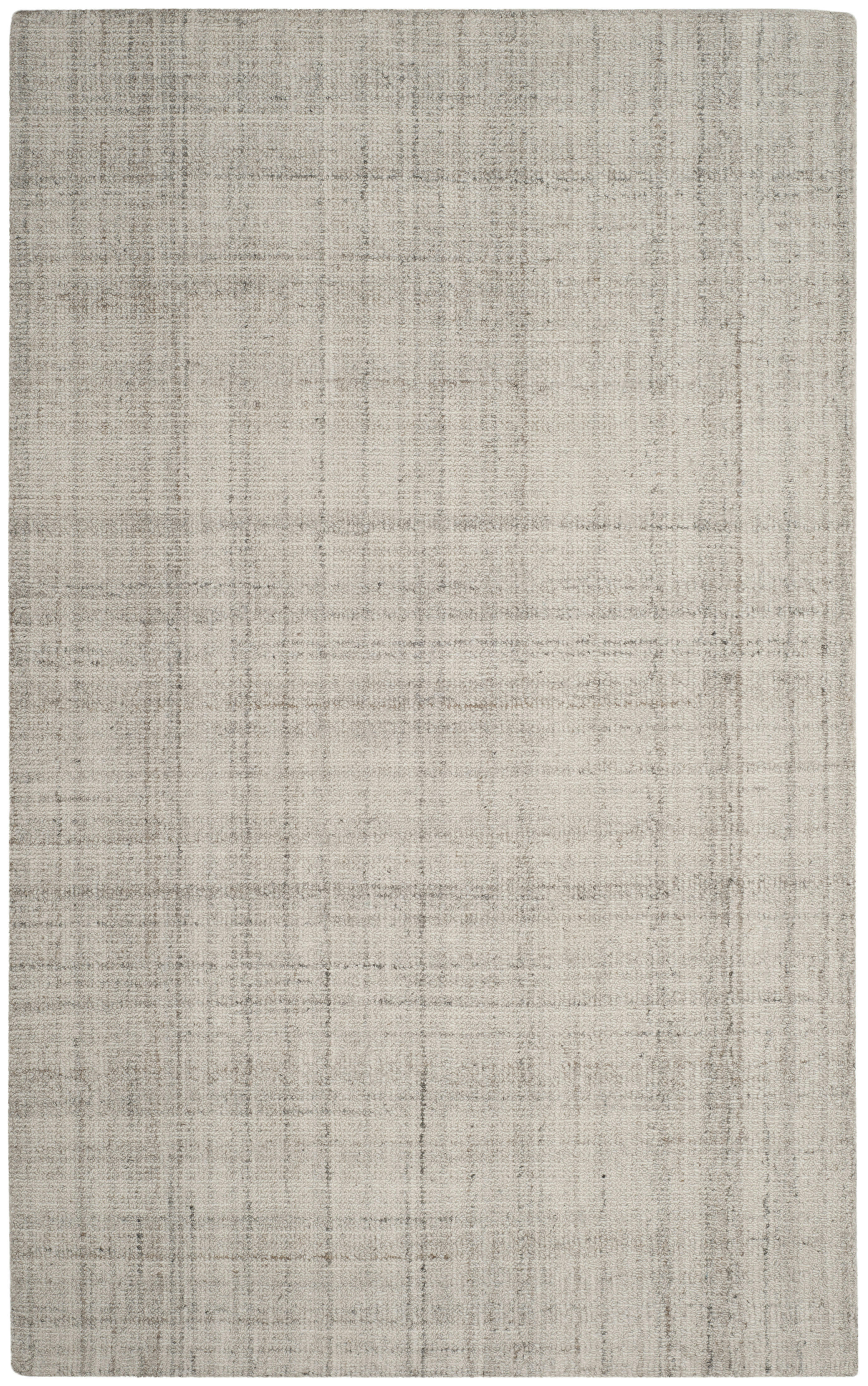 ABSTRACT - Tapis de salon interieur en gris clair, 152 x 244 cm