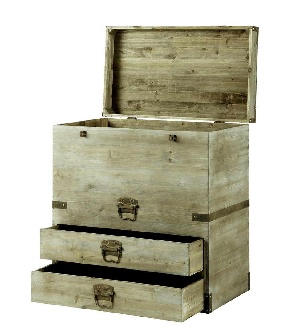 Romaric - Malle de rangement L 70 cm ROMARIC