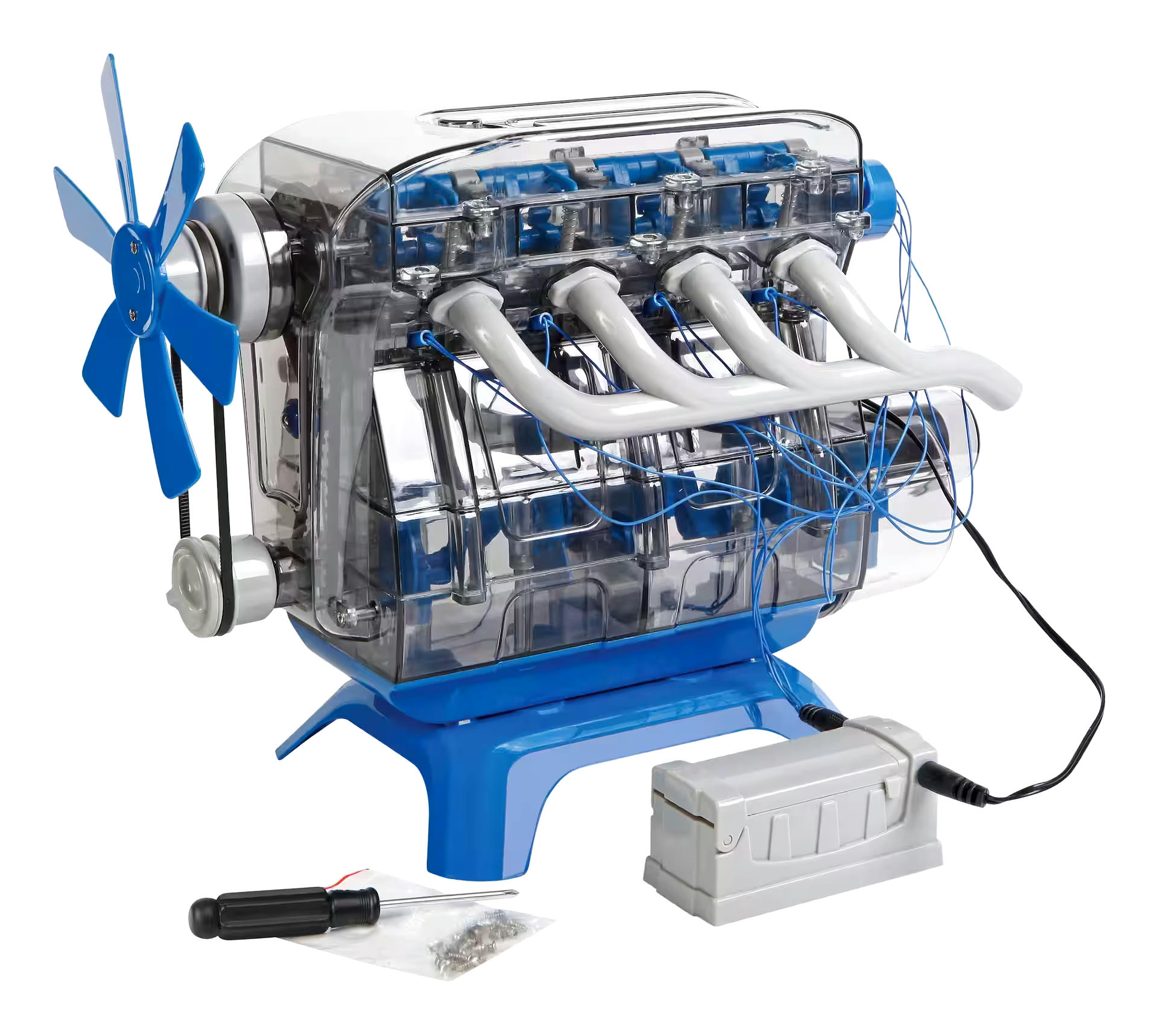 Discovery #Mindblown Working Motor Engine Model Building Kit, Educational Toy, Ages 8+