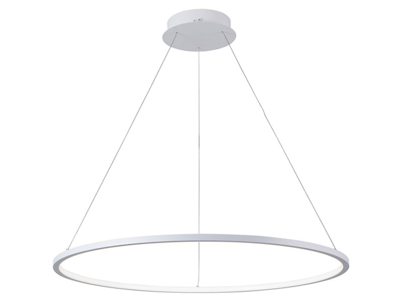 Lampa wisząca Vinola LED ze zmienną barwą światła czarna