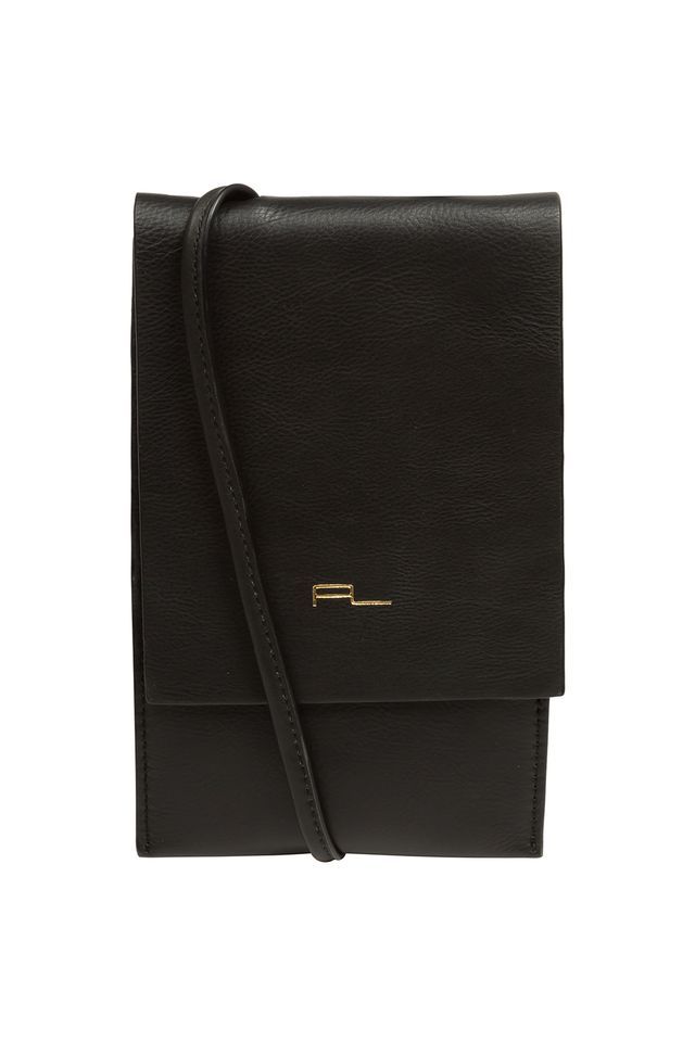 Pure Luxuries London Rina' Nappa Leather Cross Body Phone Bag