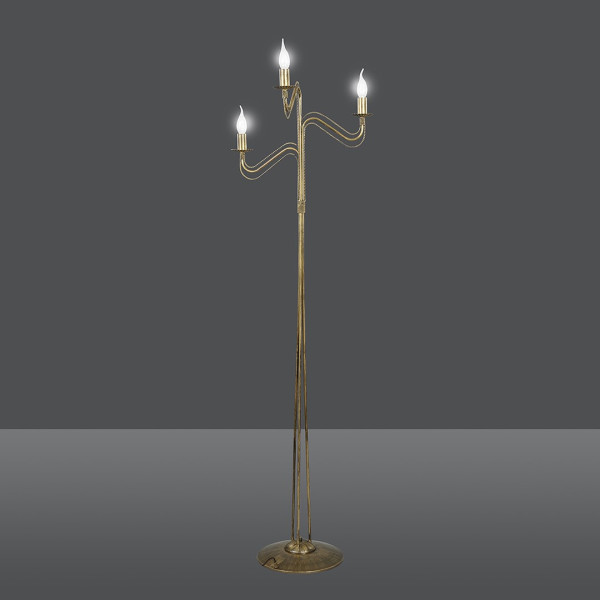 Lampa Podłogowa Tori Lp3 Gold