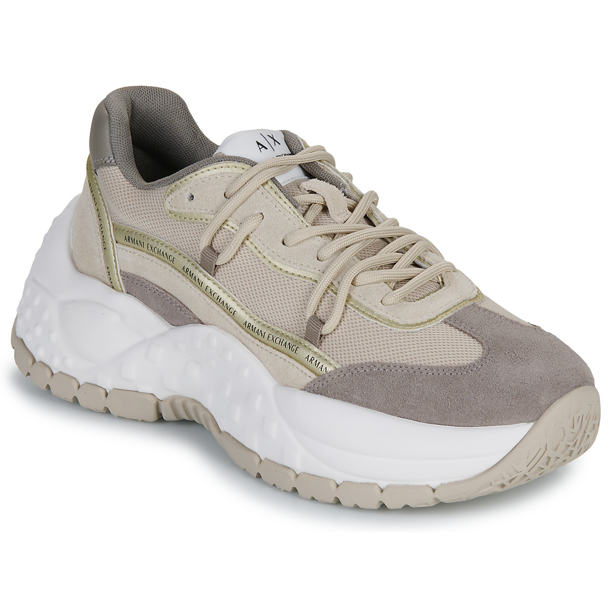 Armani Exchange - VEDDER - Beige / Taupe / Gold