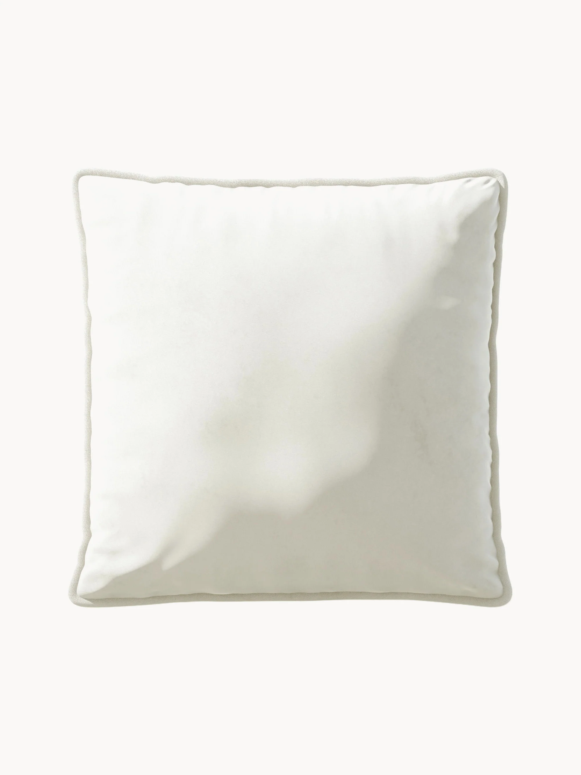 Großes Samt-Sofa-Kissen Vetsak, 60 x 60 cm