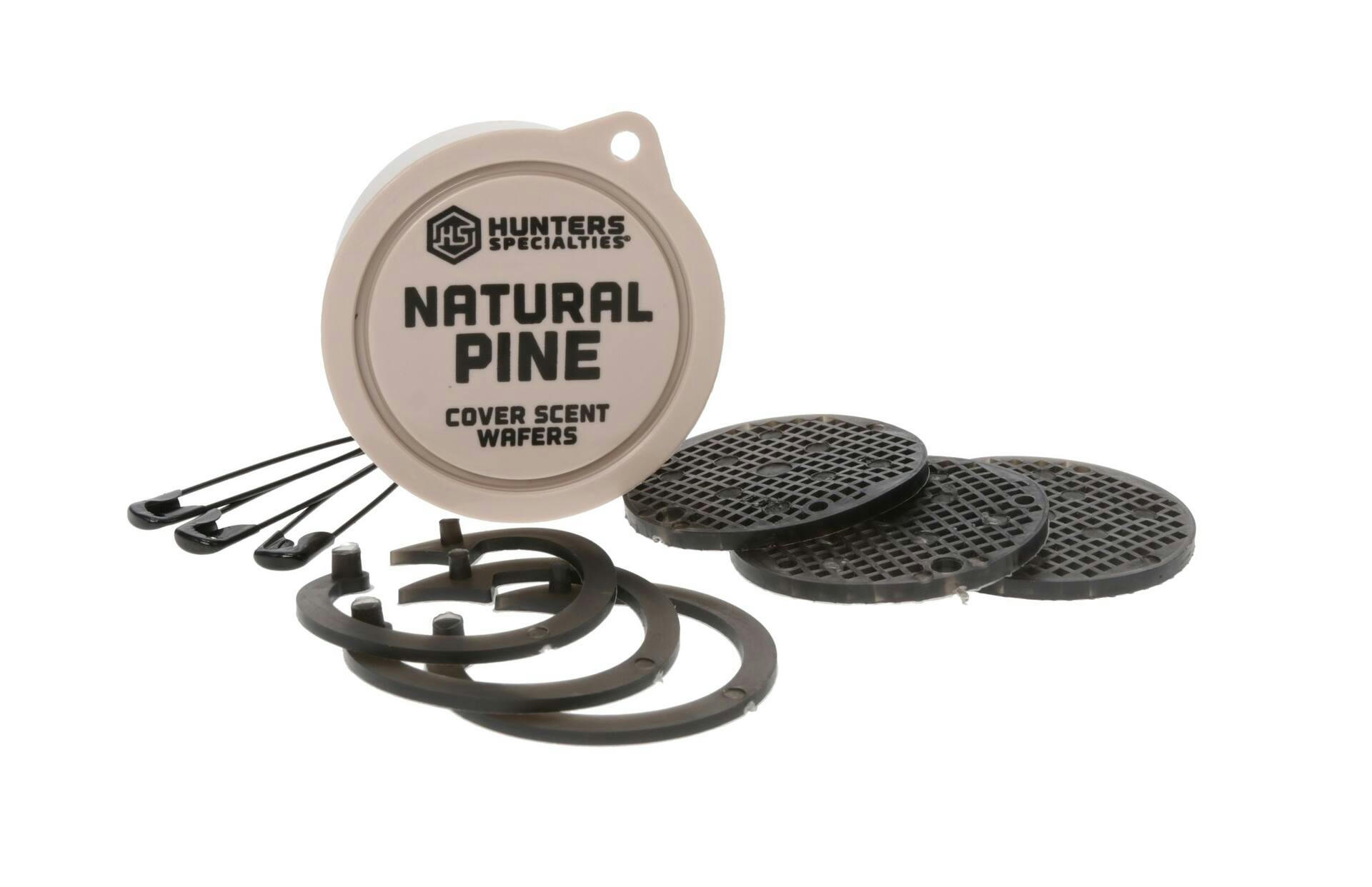 Hunters Specialties Hunting Cover Scent Wafers, Natural Pine