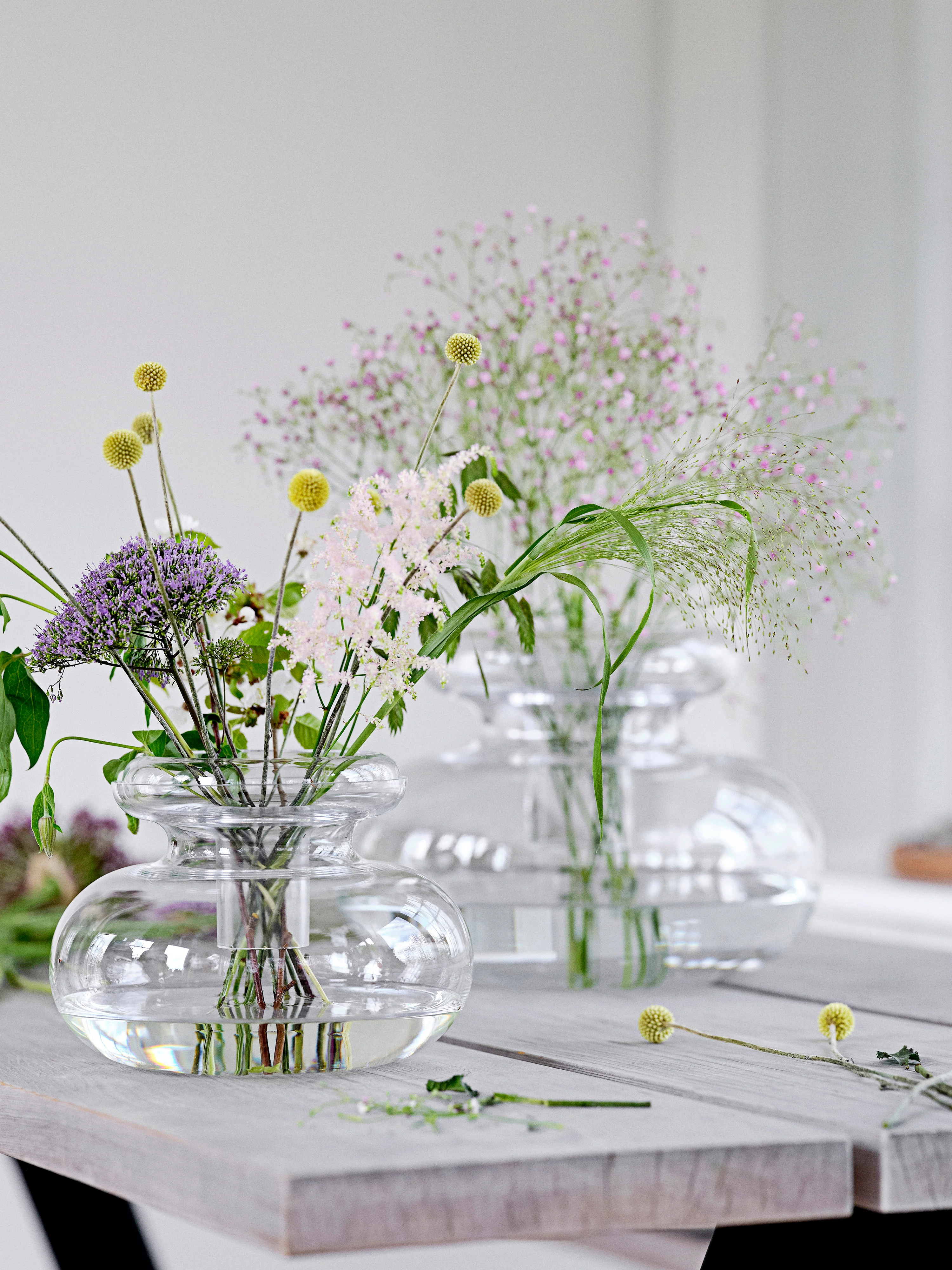 Große mundgeblasene Vase Inu
