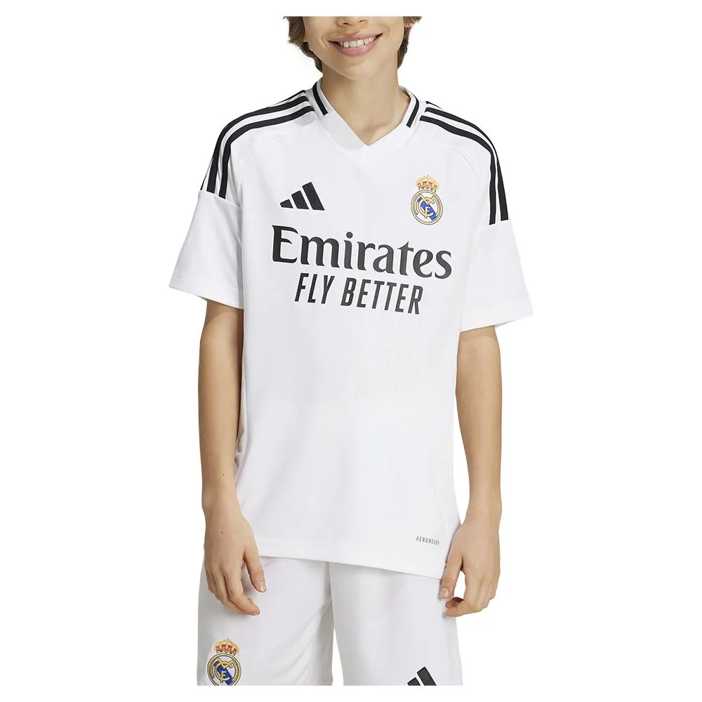 adidas Real Madrid 24/25 home junior short sleeve T-shirt