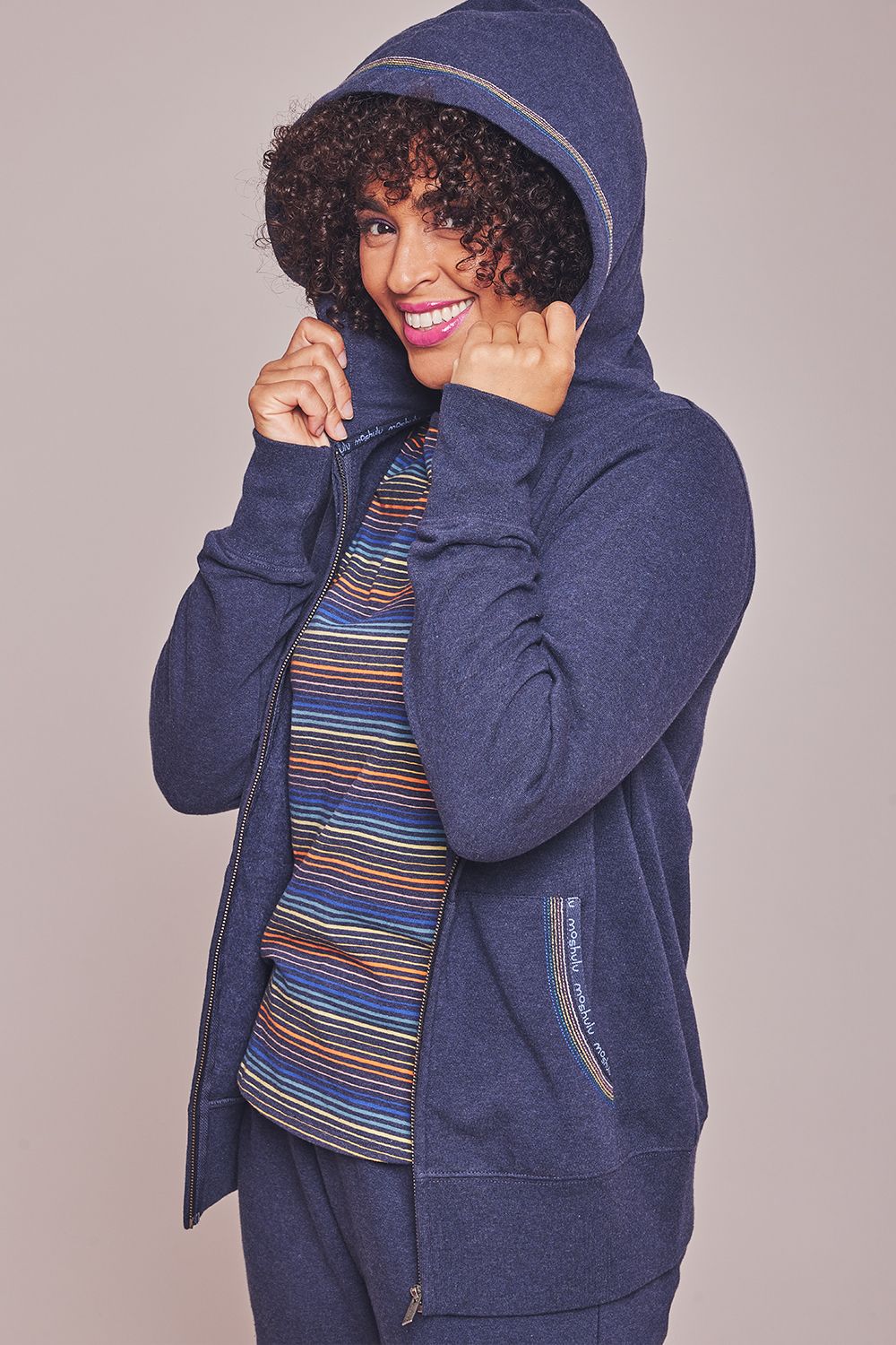 Moshulu Doze Hooded Sweat' Relaxed Hooded Sweatshirt
