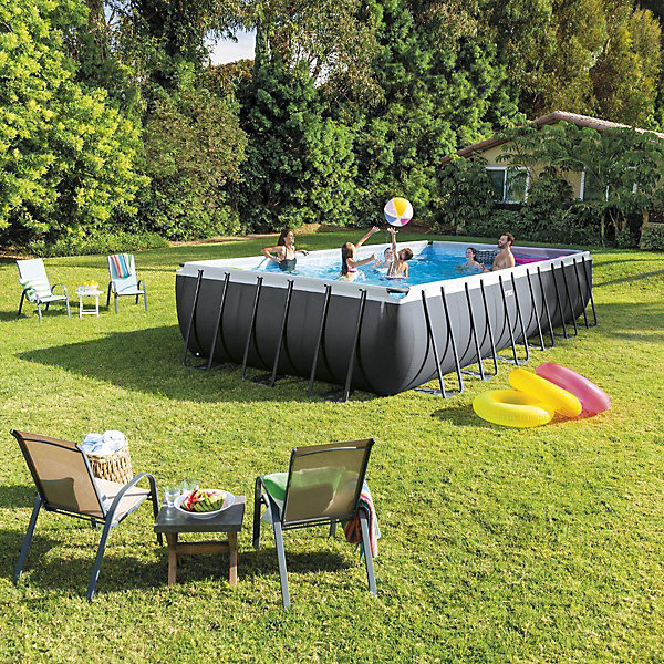 Intex - 26364 - Kit piscine ultra xtr rectangulaire tubulaire 7,32 x 3,66 x 1,32m