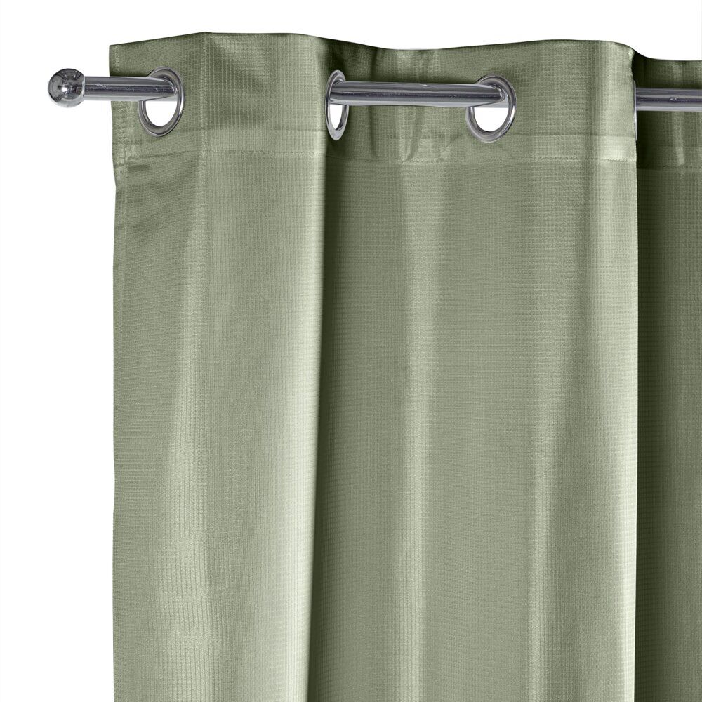 Voilage thermique à oeillets 135x240cm isolation et protection anti-UV (4 modèles)