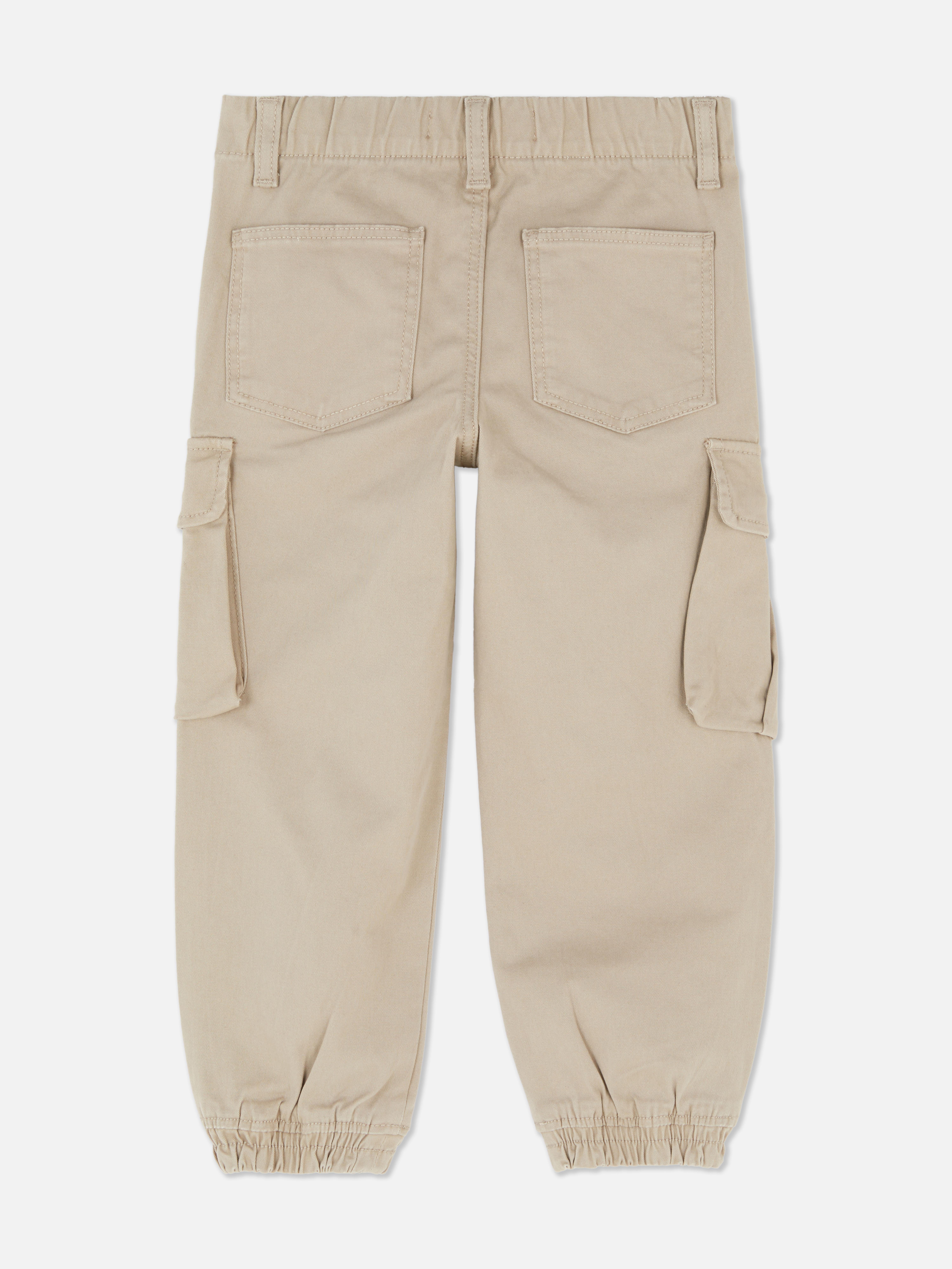 1.5-7yrs | Twill Cuffed Cargo Pants