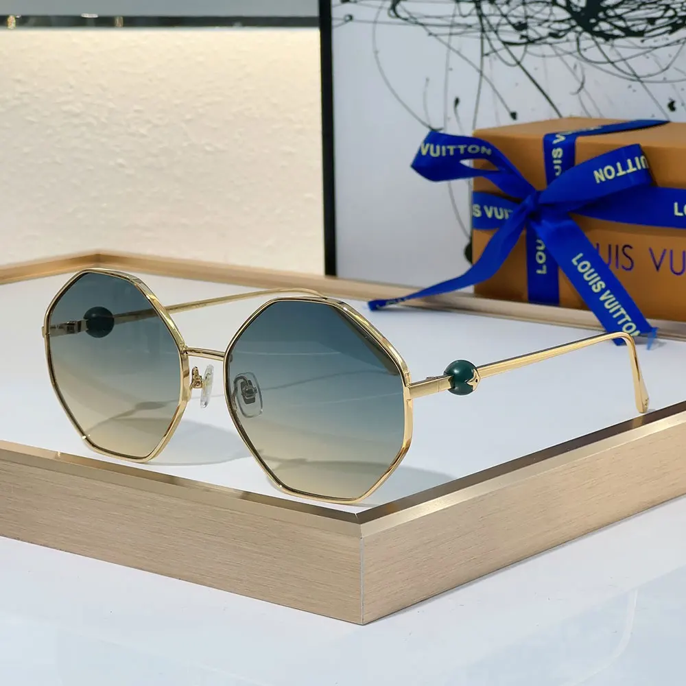 Louis Vuitton LV  Lrregular Shape Fashion Sunglasses