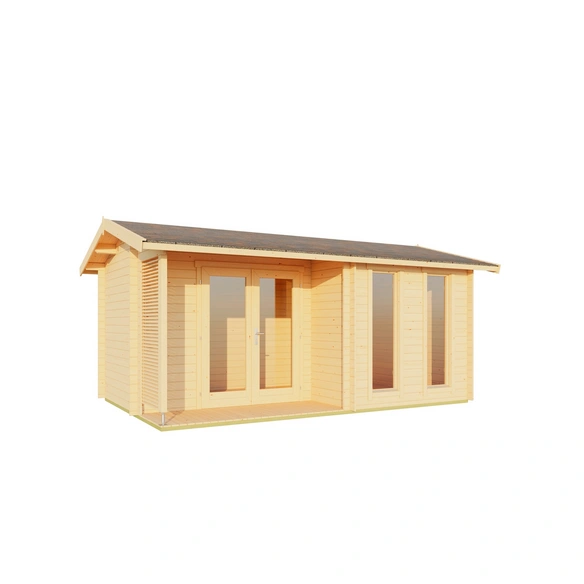 Gartenhaus »Riverside«, Holz, BxHxT: 540 x 250,8 x 357,1 cm (Außenmaße inkl. Dachüberstand)